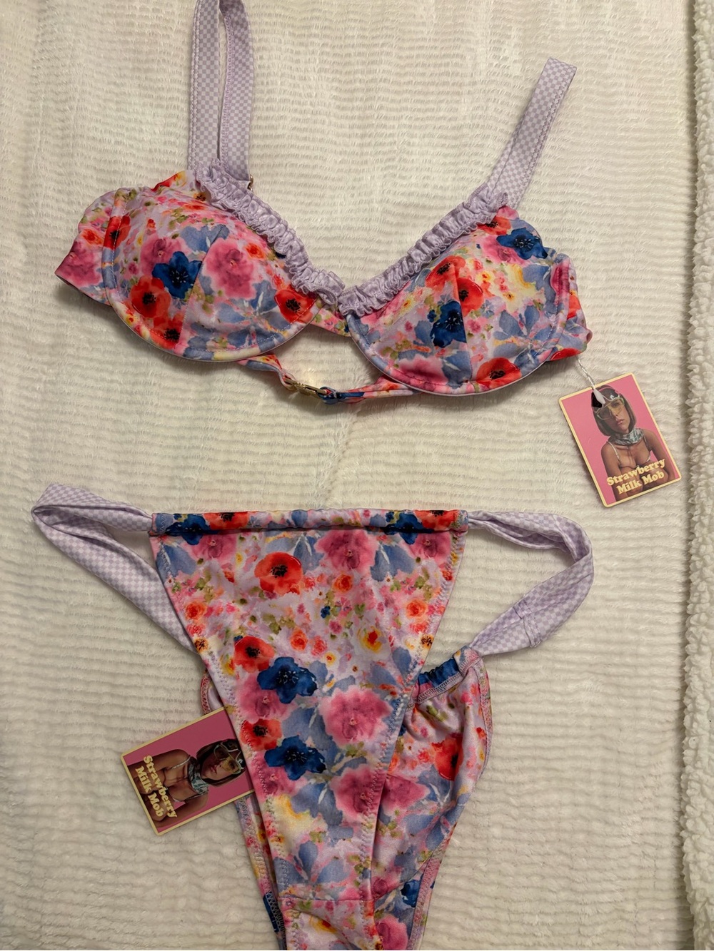 Strawberry Milkbob Bikini